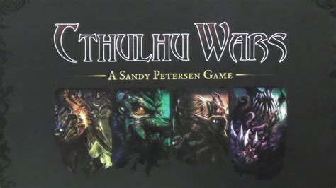 Войны Ктулху/Cthulhu Wars. (5) Пятая игра. Expansion. Let's play. - YouTube