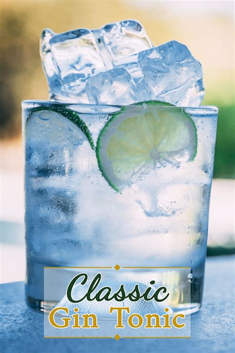 Gin Tonic Rezept Classic Artofit