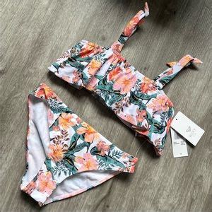 Roxy Swim Roxy Girls Love Is Big Flutter Bikini Set Poshmark