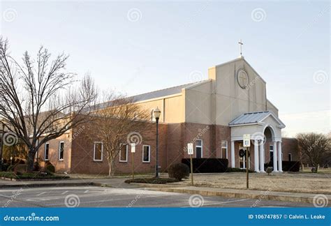 Faith Cumberland Presbyterian Church Building Memphis Tn Editorial