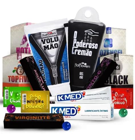 Kit Produtos Sex Shop Volumao Excitante Unissex Combo Parcelamento Sem Juros