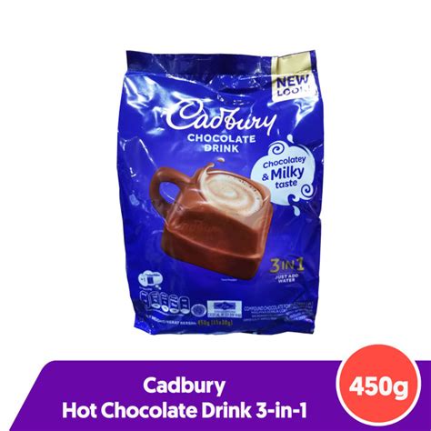 Cadbury 3 In 1 Hot Chocolate Drink 450g Lazada PH
