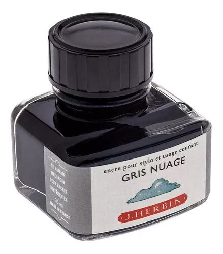 Tinta Para Pluma Estilogr Fica Nuage Herbin Grey Ml Mercadolibre