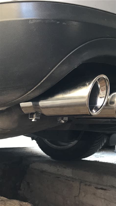 Насадки на глушитель — Volkswagen Passat B6, 2 л, 2008 года | тюнинг ...