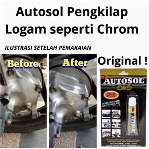 Jual Autosol Polis Metal 15gr Metal Polish Chrome Stainless Pengkilap