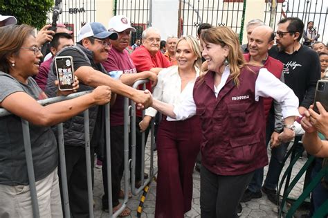 Cuautla Muestra Apoyo A Margarita Gonz Lez Saravia De Morena