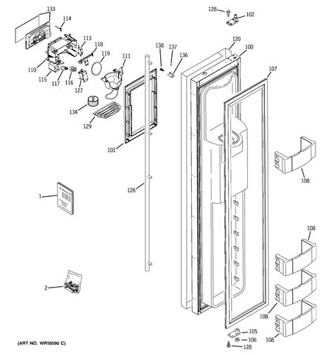 Ge Monogram Built In Refrigerator Replacement Parts :: Keweenaw Bay ...