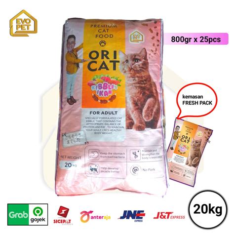 Jual Makanan Kucing ORI CAT 20 Kg Ori Cat Adult GOJEK GRAB Shopee