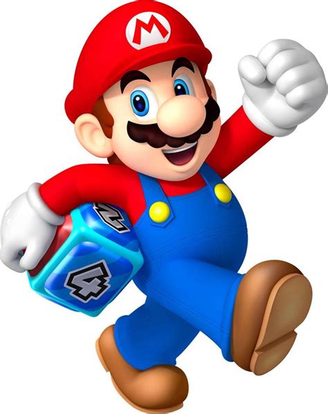 Mario From The Official Artwork Set For Marioparty Island Tour On