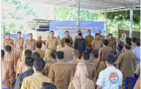 Rangkaian Musrenbang Rkpd Di Bangkunat Dihadiri Pj Sekda Pesisir Barat