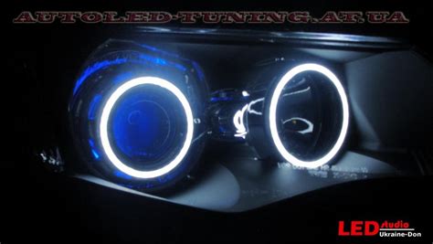 Mitsubishi Outlander XL светодиодные ангельские глаза, подсветка линз ...