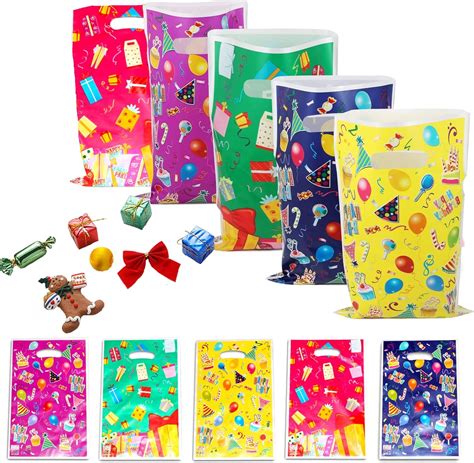 pcs plastic party bags  kids party plastic kids party