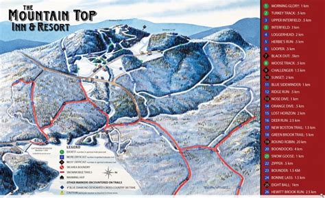 Black Mountain Off Road Park Map