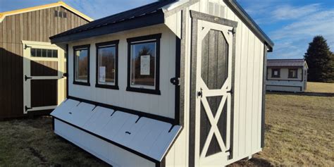 8′ X 12′ Chicken Coop Spl2307244 Central Iowa Sheds