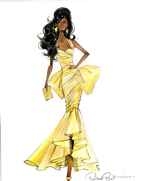 Moschino Barbie Sketch By Robert Best Barbie Fashion Sketches