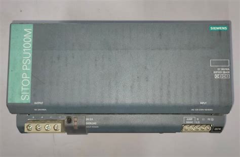 Блок питания Siemens Sitop: надежность и эффективность