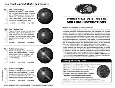 Bowling Ball Drilling Layouts Explained - Everything You Need to Know ...