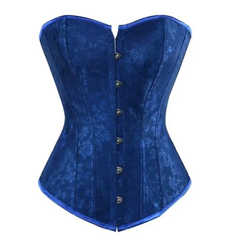 Corselet Corset Jacquard Wedding Party Sexy Corsage Overbust Corsets