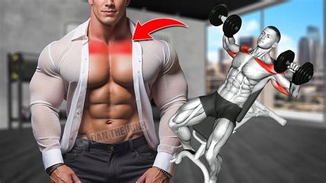 5 Effective Exercises To Build A Big Upper Chest Youtube