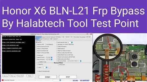 Honor X6 BLN L21 Frp Bypass By Halabtech Tool Test Point YouTube