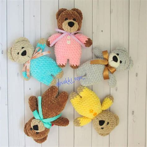 СХЕМА крючком мишки | Crochet teddy bear pattern, Crochet teddy bear ...