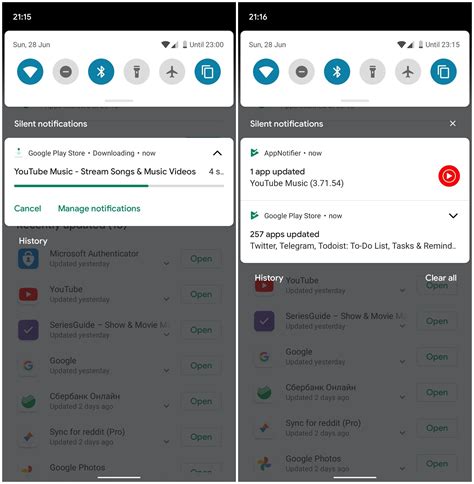 how to update an app in google play