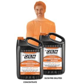 Recochem OEM 86-384OOEMGM Orange Premium Antifreeze 50/50 Extended Life ...