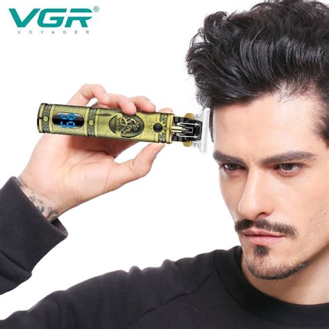 Професионална машинка за подстригване VGR Voyager 3 глави USB кабел ...