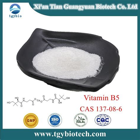 Hot Selling High Quality Vitamin B D Calcium Pantothenate Cas