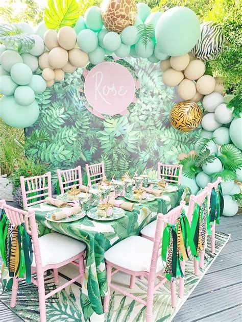 Jungle Theme Baby Shower Decorations Diy