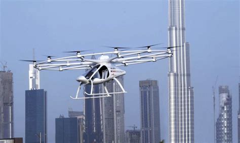 Dubai has begun testing two passenger flying drone taxis - Luxurylaunches