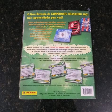 Álbum de Figurinhas Campeonato Brasileiro 2001 Incompleto 111