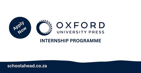 Oxford University Press Internships 2023 2024 Schoolahead