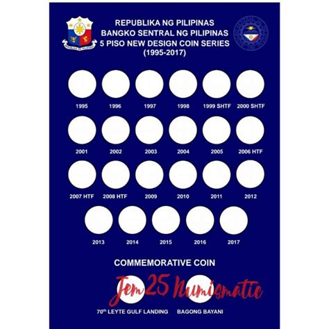 5 PISO NDS COIN DISPLAY LAYOUT WITH FRAME | Shopee Philippines