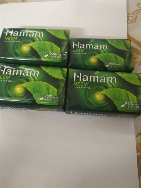 Buy Hamam Neem Tulsi Aloe Vera Soap Bar 100 G Pack Of 4 Online At