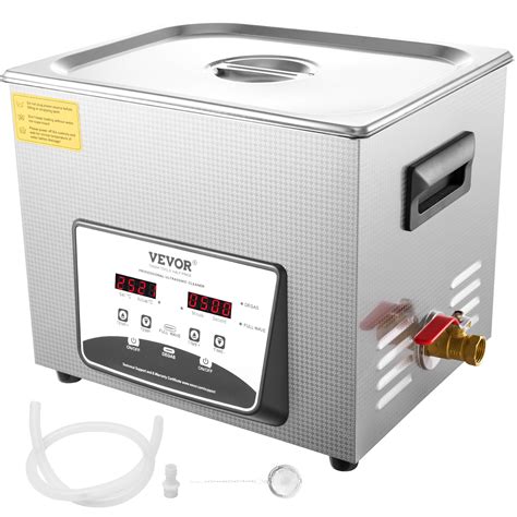 VEVOR Ultrasonic Cleaner 10L 150 300w Dual Power Ultrasonic Cleaner