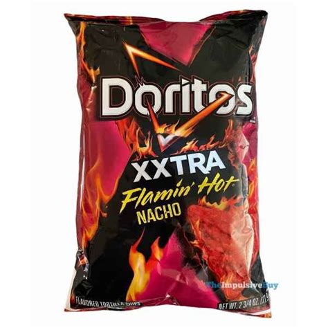 REVIEW Xxtra Flamin Hot Nacho Doritos Doritos Doritos Nachos Nachos