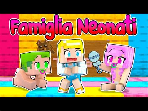 Vengo Adottato Da Una Famiglia Di Neonati Su Minecraft Youtube