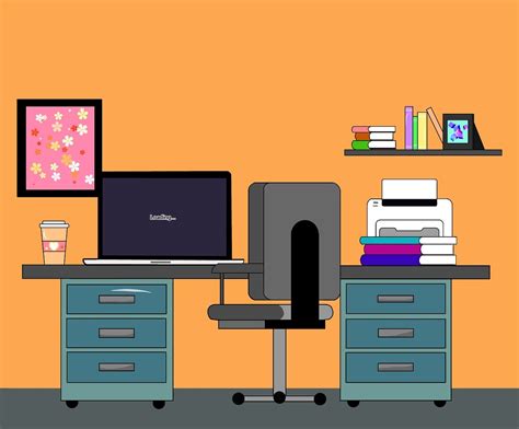 Clipart Office Desk