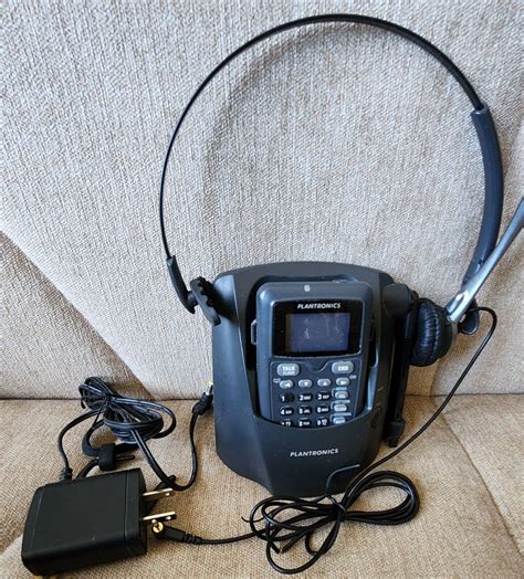 Plantronics Ct14 Cordless Headset Phone Everything You Need Works