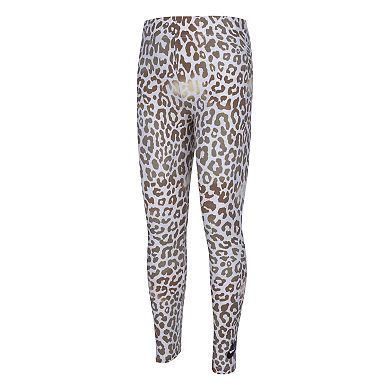 Girls 4-6x Nike Crewneck & Leopard Leggings Set