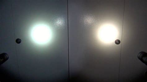 Cool White Vs Neutral White LED's In Flashlights (Thrunite TN12 Models ...