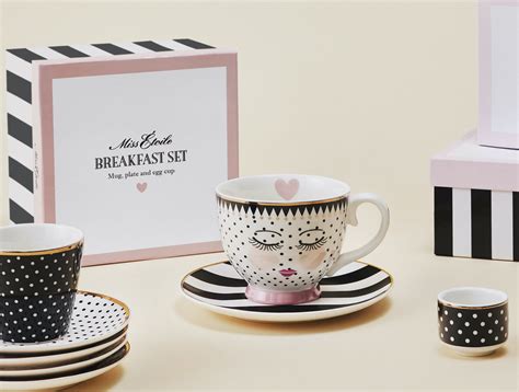 Miss Etoile Breakfast Set Silly Design