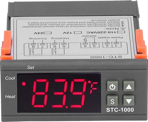 Digital Temperature Controller STC 1000 Cooling And Heating