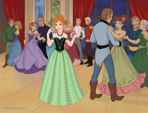 Anna's coronation dress by Glittertiara on DeviantArt