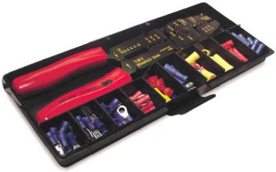 Terminal & Crimping Tool Kit, Insulated, 100-Pc. - True Value Hardware