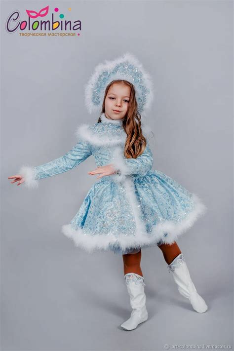 Костюм Снегурочки 742 в интернет-магазине Ярмарка Мастеров по цене 6473 ...