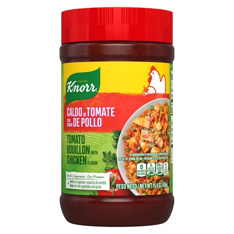 Knorr Tomato Chicken Granulated Bouillon Shop Broth Bouillon At H E B