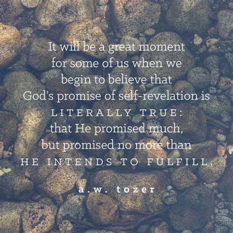 A W Tozer Pursuit Of God Quotes