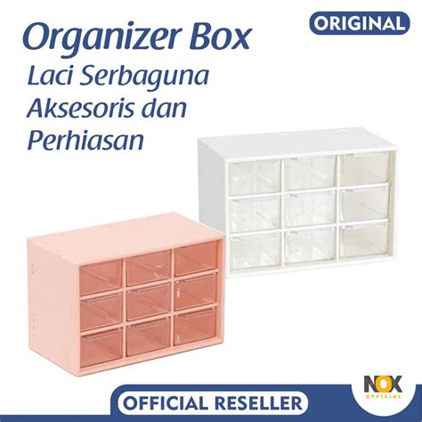 Jual Kotak Organizer Kotak Laci Penyimpanan Aksesoris Dan Perhiasan